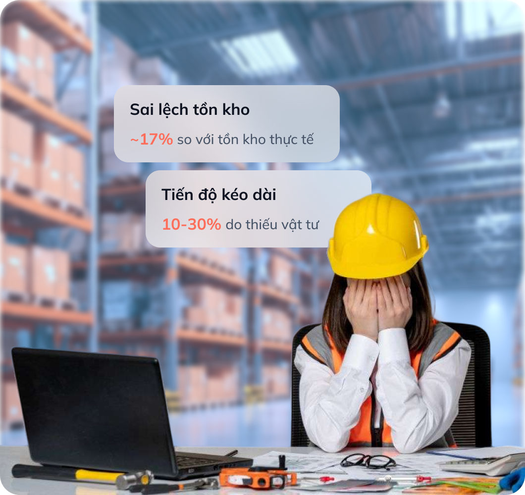 Khó khăn trong quản lý kho