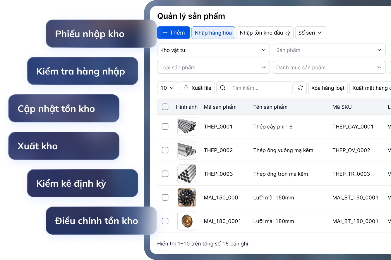 Giải pháp quản lý kho hàng