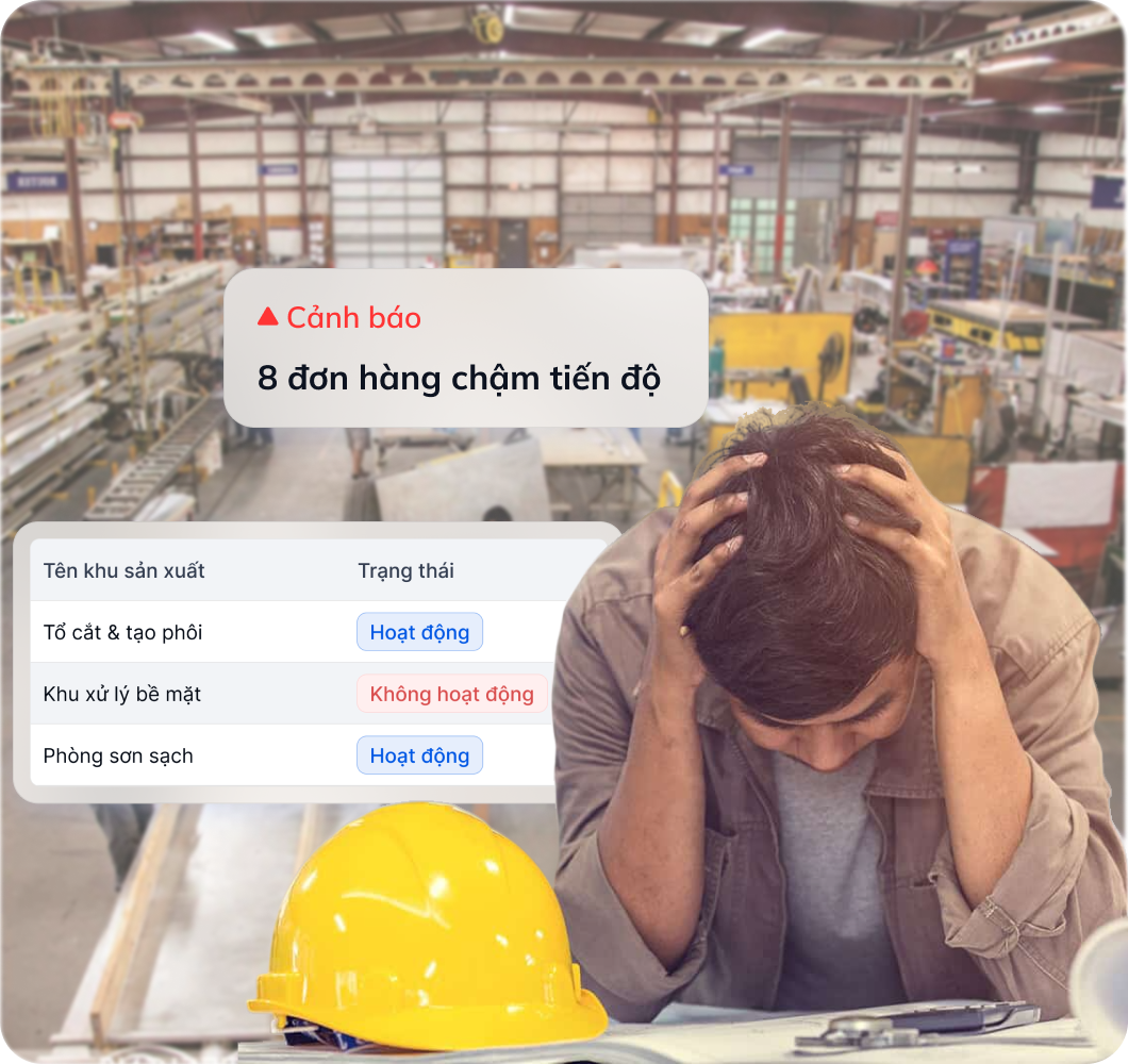 Khó khăn trong sản xuất