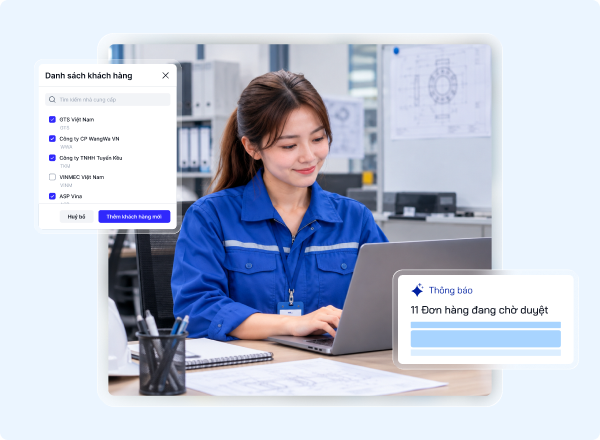 Tiếp nhận đơn linh hoạt