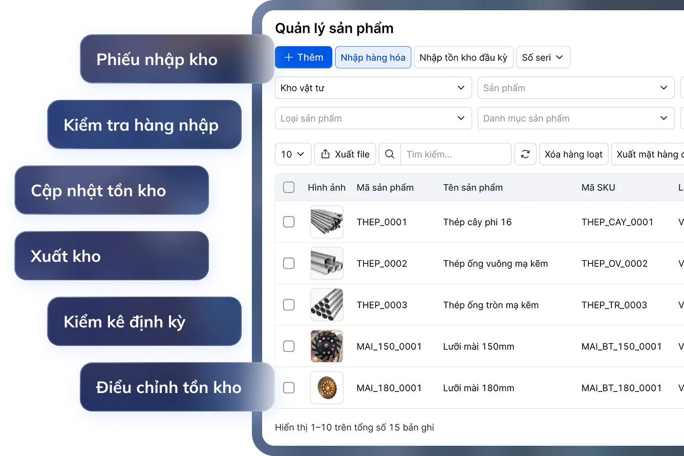 Giải pháp quản lý kho hàng