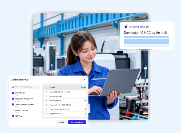 Tự động bóc tách nhu cầu vật tư