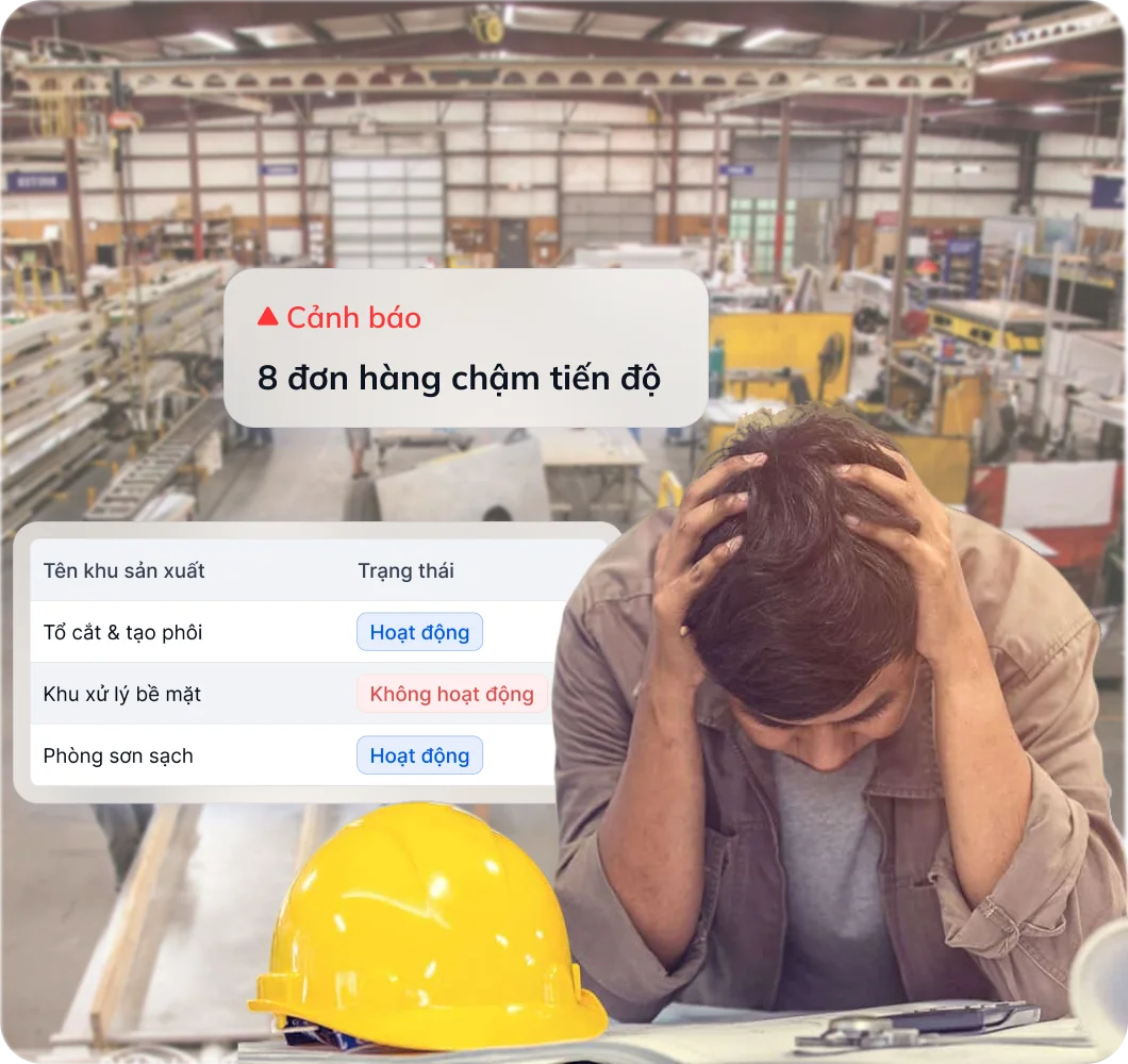 Khó khăn trong sản xuất