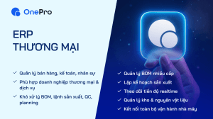 Tại sao nên dùng ERP chuyên biệt