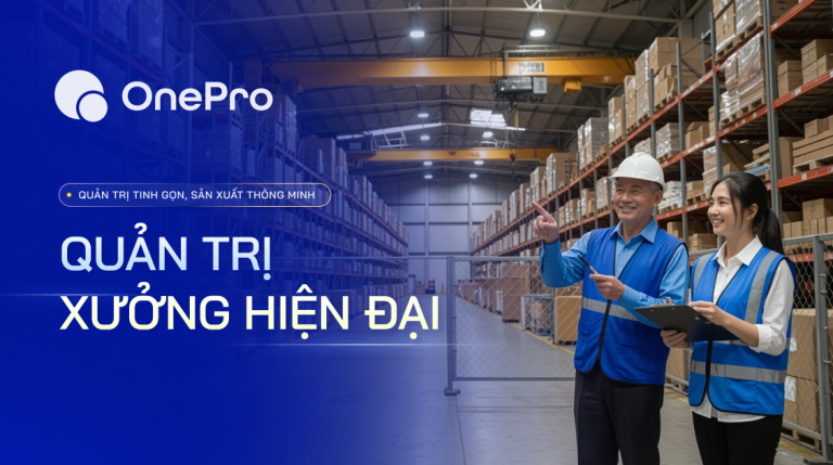 Quản trị xưởng hiện đại: Điều phối sản xuất tự động