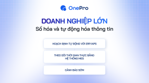 Chiến lược quản lý đơn hàng - doanh nghiệp lớn